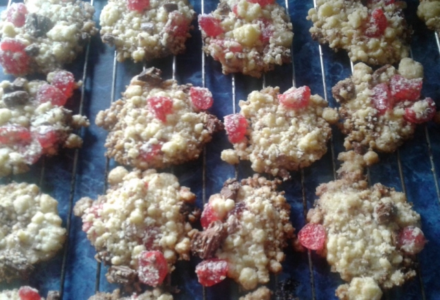 Crumble biscuits